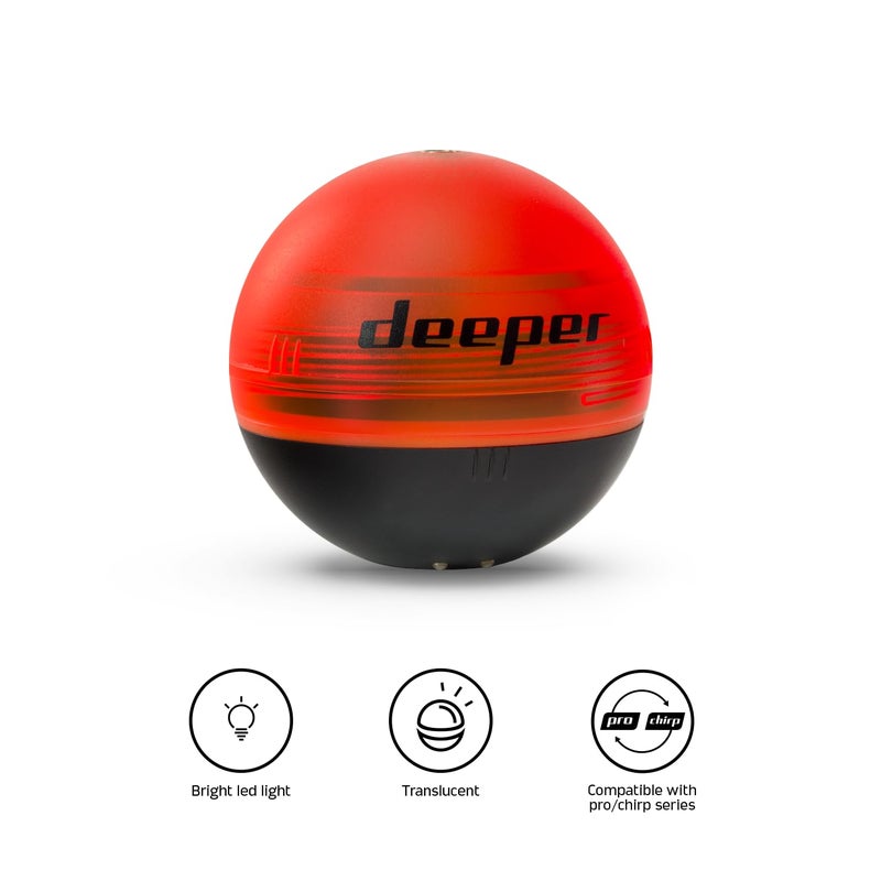 Deeper Night Fishing Cover (Orange) for Deeper Fish Finders - Image 3